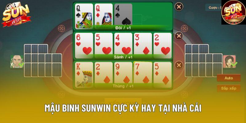 Mậu binh sunwin cực kỳ hay tại nhà cái